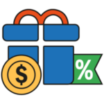 bonos y promociones icono